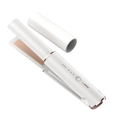 LN-921 E-mini Wireless Hair Straightener Curler